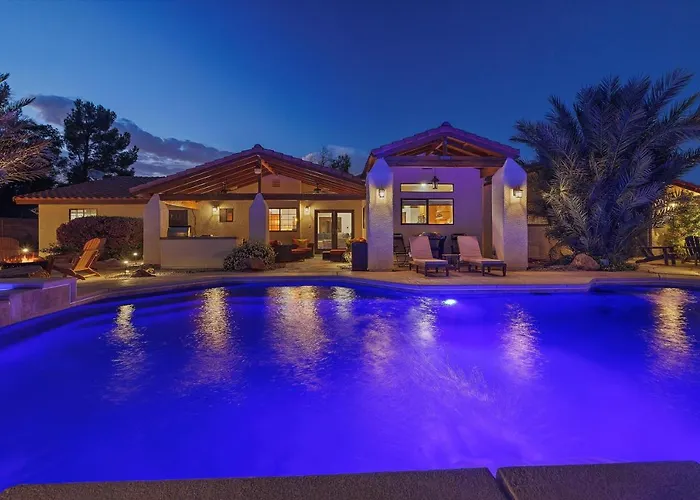 Villa 1 Level On Half Acre 12-Min To Strip
