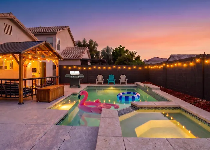 Vegas Vista - Summer Game House, Pool & Spa, Bbq, Arcades, Billiards, Gazebo, Lounge